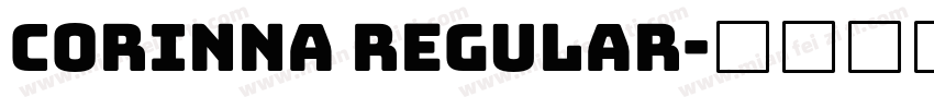 Corinna Regular字体转换
